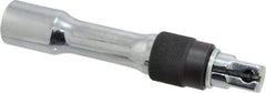 Proto - 1/2" Drive Locking Socket Extension - 5" OAL, Chrome Finish - Americas Industrial Supply