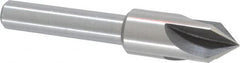 Interstate - 3/4" Head Diam, 1/2" Shank Diam, 4 Flute 82° High Speed Steel Countersink - Americas Industrial Supply