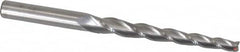 Accupro - 1.5° Taper Angle per Side, 3/16" Small End Diam, 2-1/4" LOC, Solid Carbide 3 Flute Tapered Square End Mill - 4" OAL, 5/16" Shank Diam - Americas Industrial Supply