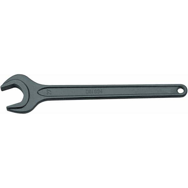 Open End Wrench: Single End Head, 3/8″ 15 ° Head Angle, Vanadium Steel, Manganese Phosphate Finish