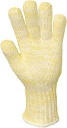 Jomac Products - Size M Cotton Lined Kevlar/Nomex Hot Mill Glove - 13" OAL, Continuous Knit Cuff - Americas Industrial Supply