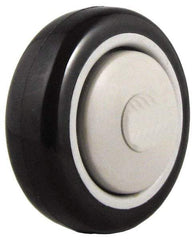 Value Collection - 3 Inch Diameter x 1-1/4 Inch Wide, Polyurethane Caster Wheel - 240 Lb. Capacity, 1-37/64 Inch Hub Length, 3/8 Inch Axle Diameter, Ball Bearing - Americas Industrial Supply