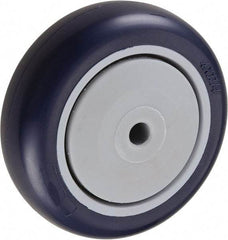 Value Collection - 4 Inch Diameter x 1-1/4 Inch Wide, Polyurethane Caster Wheel - 280 Lb. Capacity, 1-3/8 Inch Hub Length, 3/8 Inch Axle Diameter, Ball Bearing - Americas Industrial Supply