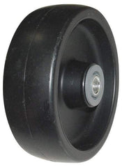 Value Collection - 5 Inch Diameter x 1-1/2 Inch Wide, Polyolefin Caster Wheel - 350 Lb. Capacity, 1-5/8 Inch Hub Length, 1/2 Inch Axle Diameter, Roller Bearing - Americas Industrial Supply
