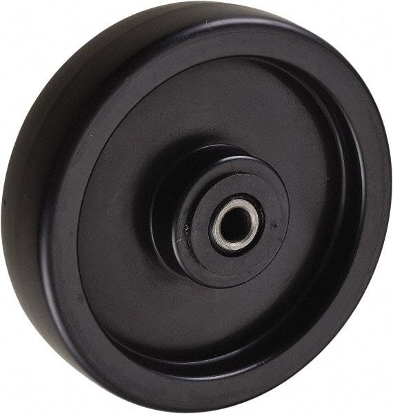 Value Collection - 6 Inch Diameter x 1-1/2 Inch Wide, Polyolefin Caster Wheel - 400 Lb. Capacity, 1-7/8 Inch Hub Length, 1/2 Inch Axle Diameter, Roller Bearing - Americas Industrial Supply