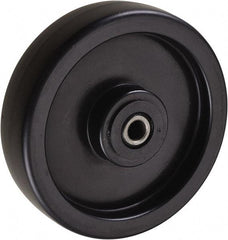 Value Collection - 6 Inch Diameter x 1-1/2 Inch Wide, Polyolefin Caster Wheel - 400 Lb. Capacity, 1-7/8 Inch Hub Length, 1/2 Inch Axle Diameter, Roller Bearing - Americas Industrial Supply