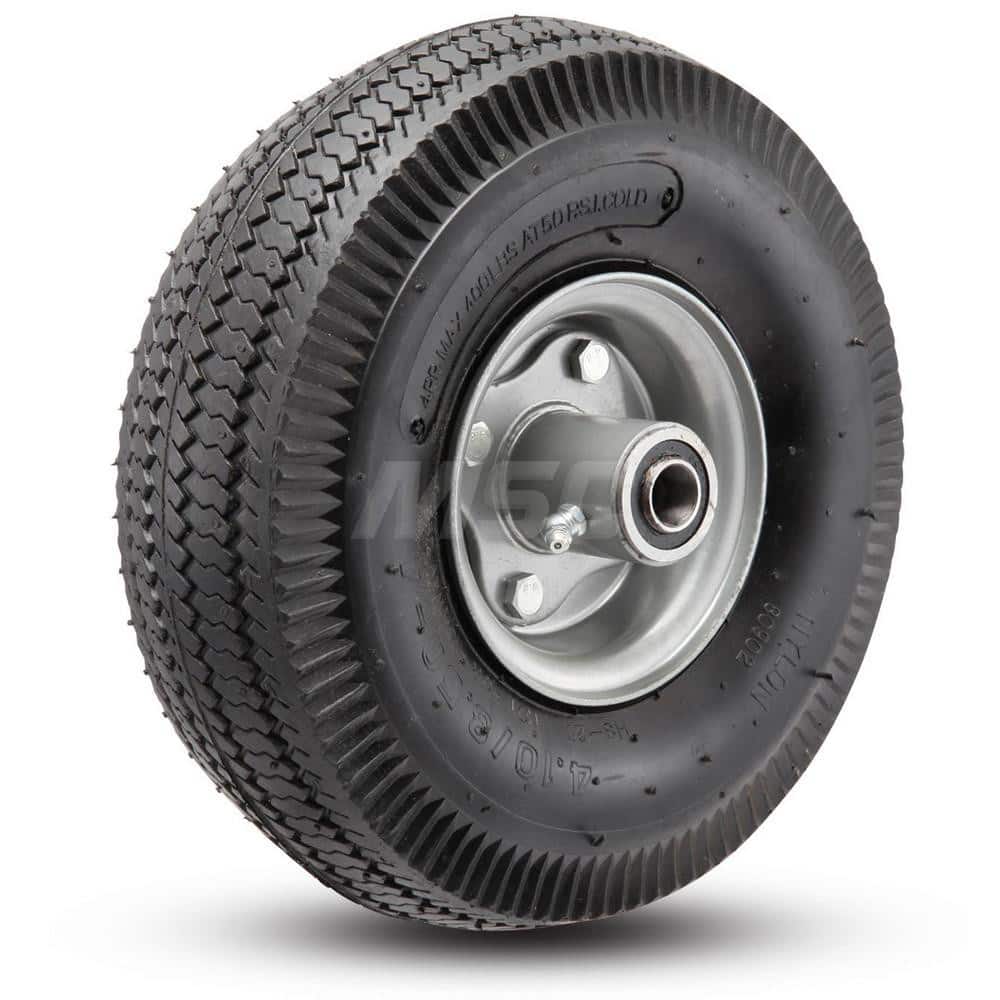 Value Collection - 10" Diam x 3-1/4" Wide, Pneumatic Caster Wheel - Americas Industrial Supply