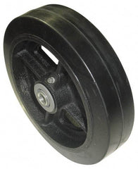 Value Collection - 16 Inch Diameter x 3 Inch Wide, Rubber Caster Wheel - 2,000 Lb. Capacity, 3 Inch Hub Length, 1 Inch Axle Diameter, Roller Bearing - Americas Industrial Supply