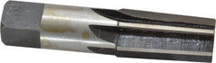 Interstate - 1/2" Pipe, 3/4" Diam, 0.665" Small End Diam, Straight Shank, 1-3/8" Flute, Taper Pipe Reamer - Americas Industrial Supply