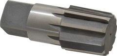 Interstate - 1-1/2" Pipe, 1.793" Diam, 1.684" Small End Diam, Straight Shank, 1-3/4" Flute, Taper Pipe Reamer - Americas Industrial Supply