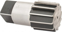 Interstate - 2" Pipe, 2.268" Diam, 2.159" Small End Diam, Straight Shank, 1-3/4" Flute, Taper Pipe Reamer - Americas Industrial Supply