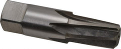 Interstate - 3/8" Pipe, 0.606" Diam, 0.54" Small End Diam, Straight Shank, 1-1/16" Flute, Taper Pipe Reamer - Americas Industrial Supply