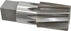 Interstate - 1-1/4" Pipe, 1.553" Diam, 1.444" Small End Diam, Straight Shank, 1-3/4" Flute, Taper Pipe Reamer - Americas Industrial Supply