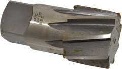 Interstate - 2" Pipe, 2.268" Diam, 2.159" Small End Diam, Straight Shank, 1-3/4" Flute, Taper Pipe Reamer - Americas Industrial Supply