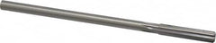 Made in USA - 5/16" High Speed Steel 6 Flute Chucking Reamer - Straight Flute, 0.2792" Straight Shank, 1-1/2" Flute Length, 6" OAL - Americas Industrial Supply