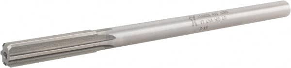 Made in USA - 1/2" High Speed Steel 6 Flute Chucking Reamer - Americas Industrial Supply