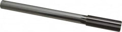 Made in USA - 29/32" High Speed Steel 8 Flute Chucking Reamer - Straight Flute, 3/4" Straight Shank, 2-5/8" Flute Length, 10" OAL - Americas Industrial Supply