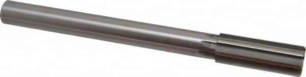 Made in USA - 1-1/16" High Speed Steel 8 Flute Chucking Reamer - Straight Flute, 7/8" Straight Shank, 2-3/4" Flute Length, 10-1/2" OAL - Americas Industrial Supply