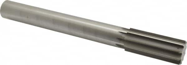 Made in USA - 1-7/16" High Speed Steel 10 Flute Chucking Reamer - Americas Industrial Supply