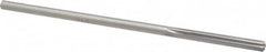 Made in USA - #2 High Speed Steel 6 Flute Chucking Reamer - Straight Flute, 0.2173" Straight Shank, 1-1/2" Flute Length, 6" OAL - Americas Industrial Supply