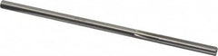 Made in USA - #6 High Speed Steel 6 Flute Chucking Reamer - Straight Flute, 0.1945" Straight Shank, 1-1/4" Flute Length, 5" OAL - Americas Industrial Supply