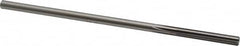 Made in USA - #11 High Speed Steel 6 Flute Chucking Reamer - Straight Flute, 0.186" Straight Shank, 1-1/4" Flute Length, 5" OAL - Americas Industrial Supply
