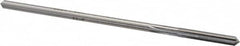 Made in USA - #17 High Speed Steel 6 Flute Chucking Reamer - Straight Flute, 0.1645" Straight Shank, 1-1/8" Flute Length, 4-1/2" OAL - Americas Industrial Supply