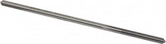 Made in USA - #19 High Speed Steel 6 Flute Chucking Reamer - Straight Flute, 0.1595" Straight Shank, 1-1/8" Flute Length, 4-1/2" OAL - Americas Industrial Supply