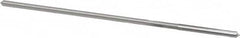 Made in USA - #40 High Speed Steel 4 Flute Chucking Reamer - Straight Flute, 0.0928" Straight Shank, 7/8" Flute Length, 3-1/2" OAL - Americas Industrial Supply