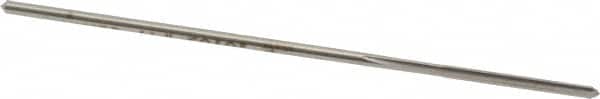 Made in USA - #47 High Speed Steel 4 Flute Chucking Reamer - Straight Flute, 0.072" Straight Shank, 3/4" Flute Length, 3" OAL - Americas Industrial Supply