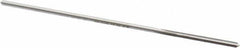 Made in USA - #53 High Speed Steel 4 Flute Chucking Reamer - Straight Flute, 0.0585" Straight Shank, 1/2" Flute Length, 2-1/2" OAL - Americas Industrial Supply