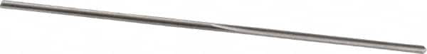 Made in USA - #69 High Speed Steel 3 Flute Chucking Reamer - Straight Flute, 0.0292" Straight Shank, 1/2" Flute Length, 1-3/8" OAL - Americas Industrial Supply