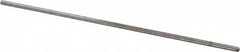 Made in USA - #79 High Speed Steel 2 Flute Chucking Reamer - Straight Flute, 0.0145" Straight Shank, 3/8" Flute Length, 3/4" OAL - Americas Industrial Supply