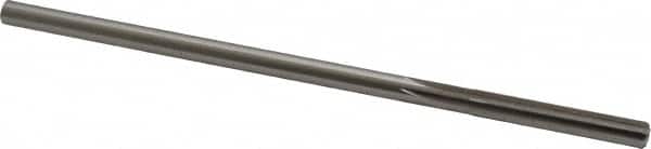 Made in USA - Letter D High Speed Steel 6 Flute Chucking Reamer - Straight Flute, 0.2329" Straight Shank, 1-1/2" Flute Length, 6" OAL - Americas Industrial Supply