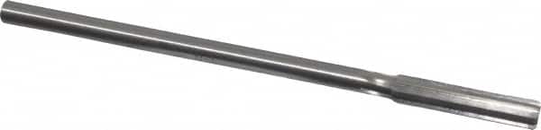 Made in USA - Letter U High Speed Steel 6 Flute Chucking Reamer - Straight Flute, 0.3105" Straight Shank, 1-3/4" Flute Length, 7" OAL - Americas Industrial Supply