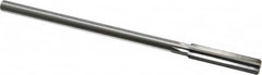 Made in USA - Letter Y High Speed Steel 6 Flute Chucking Reamer - Straight Flute, 0.3105" Straight Shank, 1-3/4" Flute Length, 7" OAL - Americas Industrial Supply