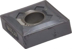 Kennametal - CNMG321 FF Grade KC5010 Carbide Turning Insert - TiAlN Finish, 80° Diamond, 3/8" Inscr Circle, 1/8" Thick, 1/64" Corner Radius - Americas Industrial Supply