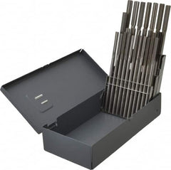 Made in USA - A to Z, Chucking Reamer Set - Straight Flute, Right Hand Cut, 26 Pieces - Americas Industrial Supply