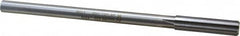Made in USA - 11mm High Speed Steel 6 Flute Chucking Reamer - Straight Flute, 0.373" Straight Shank, 1-3/4" Flute Length, 7" OAL - Americas Industrial Supply