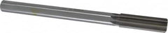 Made in USA - 21.5mm High Speed Steel 8 Flute Chucking Reamer - Straight Flute, 3/4" Straight Shank, 2-5/8" Flute Length, 10" OAL - Americas Industrial Supply