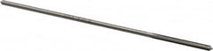 Interstate - 5/64" High Speed Steel 4 Flute Chucking Reamer - Straight Flute, 0.072" Straight Shank, 3/4" Flute Length, 3" OAL - Americas Industrial Supply