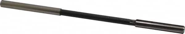 Interstate - 17/64" High Speed Steel Chucking Reamer - Straight Flute, 1/4" Straight Shank, 1-1/2" Flute Length, 6" OAL - Americas Industrial Supply
