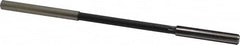 Interstate - 17/64" High Speed Steel Chucking Reamer - Straight Flute, 1/4" Straight Shank, 1-1/2" Flute Length, 6" OAL - Americas Industrial Supply