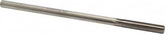 Interstate - 19/64" High Speed Steel Chucking Reamer - Straight Flute, 0.2792" Straight Shank, 1-1/2" Flute Length, 6" OAL - Americas Industrial Supply
