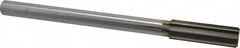 Interstate - 49/64" High Speed Steel Chucking Reamer - Straight Flute, 5/8" Straight Shank, 2-1/2" Flute Length, 9-1/2" OAL - Americas Industrial Supply