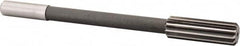Interstate - 53/64" High Speed Steel Chucking Reamer - Straight Flute, 5/8" Straight Shank, 2-1/2" Flute Length, 9-1/2" OAL - Americas Industrial Supply