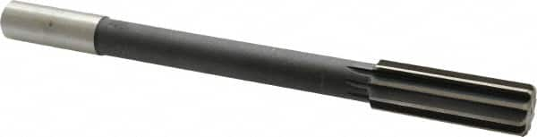 Interstate - 29/32" High Speed Steel Chucking Reamer - Straight Flute, 3/4" Straight Shank, 2-5/8" Flute Length, 10" OAL - Americas Industrial Supply