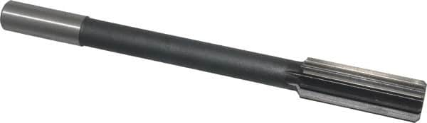 Interstate - 31/32" High Speed Steel Chucking Reamer - Straight Flute, 3/4" Straight Shank, 2-5/8" Flute Length, 10" OAL - Americas Industrial Supply