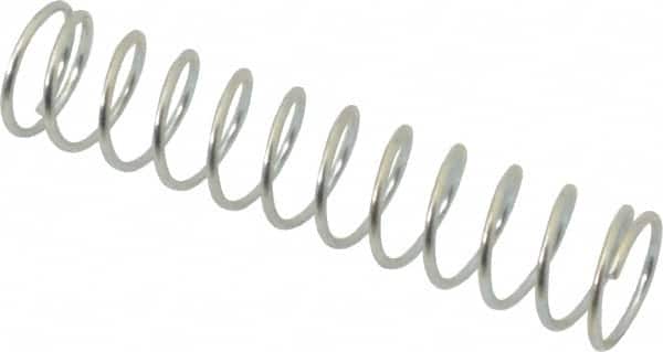 Gardner Spring - 0.435" OD, 0.034" Wire, Utility Compression Springs Spring - 2.21 Lb Spring Rating - Americas Industrial Supply