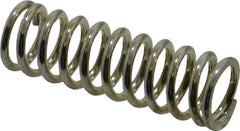 Gardner Spring - 0.48" OD, 0.063" Wire, 1-1/2" Free Length, Precision Compression Spring - 37 Lb Spring Rating, Music Wire - Americas Industrial Supply